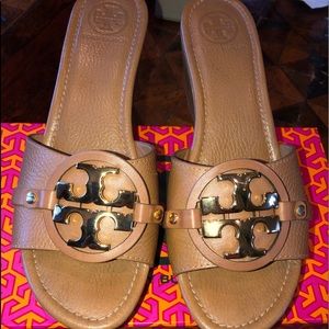 Tory Burch Patti 3 Mid Wedge Sandal